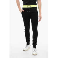 Pantaloni de trening Neon Detailed Cotton Biker Sweatpants Barbati