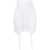 Balmain Lace-Up Design Knitted Miniskirt White