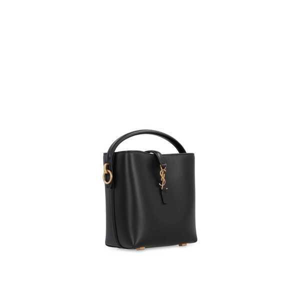 Genti de mana Saint Laurent Saint Laurent Le 37 Mini Shoulder Bag Black Femei (BM 16597410) 2
