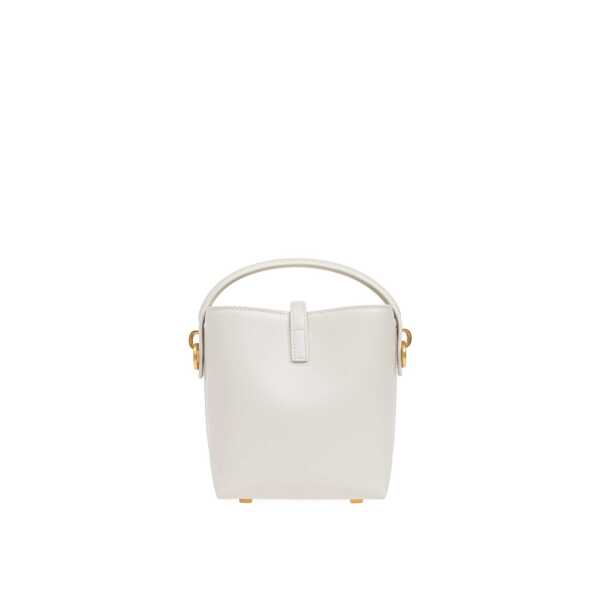 Genti de mana Saint Laurent Saint Laurent Le 37 Mini Shoulder Bag White Femei (BM 16597413) 3