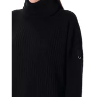 Imbracaminte MONCLER x WILLOW SMITH Dama - Pulovere MONCLER x WILLOW SMITH Moncler X Willow Smith Tricot Turtleneck Sweater Black Femei (BM 16598001) - B-mall.ro
