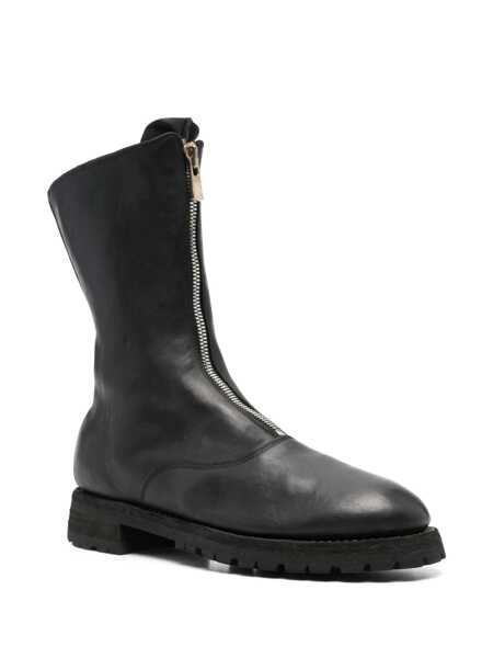 Bocanci GUIDI Guidi Front Zip Army Boots Shoes Black Barbati (BM 16598490) 2