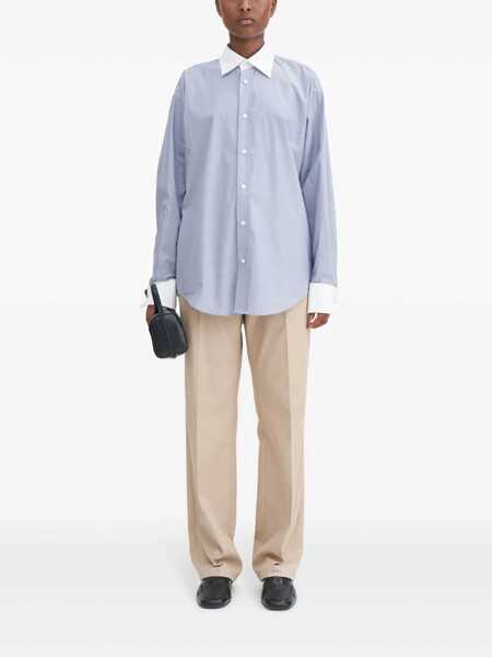 Camasi FILIPPA K Filippa K Cotton Tuxedo Shirt Clothing GREY Femei (BM 16598493) 2