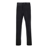 Pantaloni scurti Black Pants In Virgin Wool Blend Man Barbati