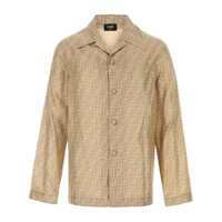 Camasi Fendi Ff Silk Shirt Barbati
