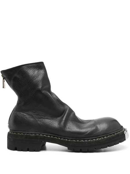Bocanci GUIDI Guidi Back Zip Big Daddy Boot Shoes Black Barbati (BM 16601190) 1