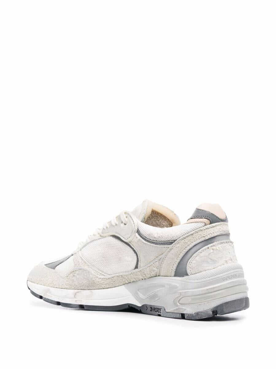 Sneakers Golden Goose Golden Goose Running Dad Net And Suede Upper Leather Star And Heel Suede Spur Shoes WHITE Femei (BM 16601217) 3