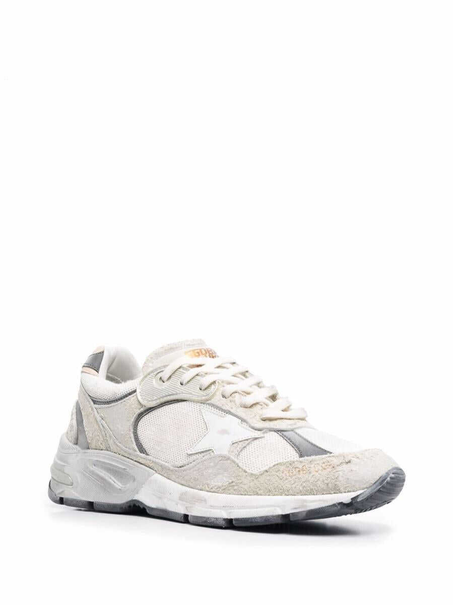 Sneakers Golden Goose Golden Goose Running Dad Net And Suede Upper Leather Star And Heel Suede Spur Shoes WHITE Femei (BM 16601217) 4
