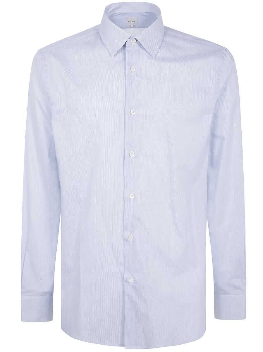 Camasi Paul Smith Paul Smith Mens Sc Tailored Fit Shirt Clothing BLUE Barbati (BM 16601730) 1