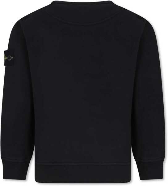 Hanorace Stone Island Sweatshirt BLACK Baieti (BM 16603425) 2