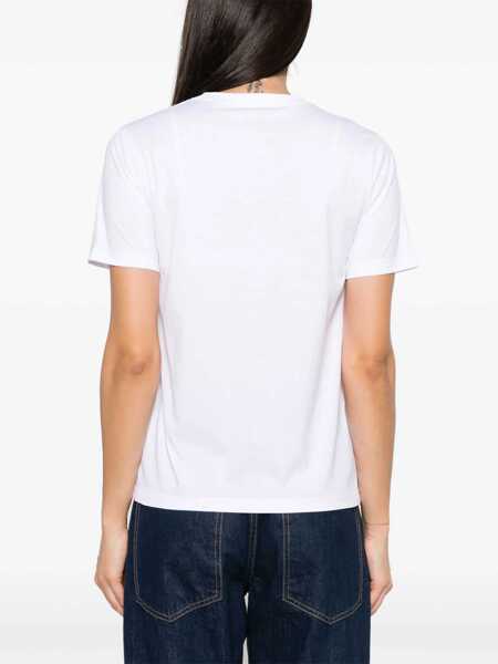 Tricouri Burberry T-Shirt With Logo WHITE Femei (BM 16603623) 4