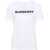 Burberry T-Shirt With Logo WHITE