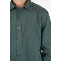 Camasi casual CORNELIANI pentru Barbati - Camasi casual CORNELIANI Cotton Poplin Spread Collar Shirt Green Barbati (BM 16603746) - B-mall.ro