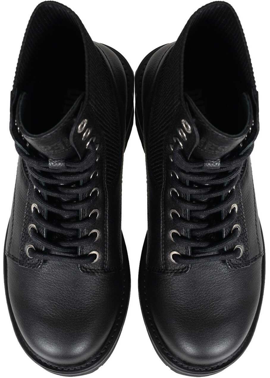 Papuci Diesel D-Alabhama Y02851 Czarny Femei (BM 16603968) 6