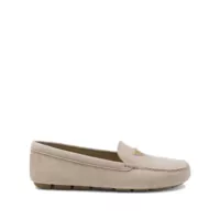 Mocasini Prada Triangle-Logo Suede Driving Loafers Femei