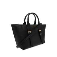 Genti de umar Michael Kors Dama - Genti de umar Michael Kors Michael Kors Moore Satchel Small Black Femei (BM 16605870) - B-mall.ro