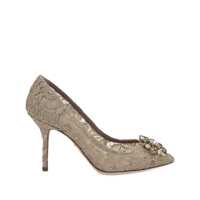 Pantofi cu toc Dolce & Gabbana Lace Decollete Femei