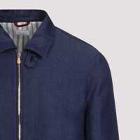 Geci Brunello Cucinelli pentru Barbati - Geci Brunello Cucinelli Brunello Cucinelli Outwear Jacket Clothing BLUE Barbati (BM 16611051) - B-mall.ro