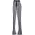 Prada Prada Semi-Sheer Flared Trousers Black