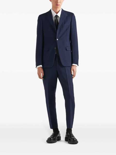 Camasi Prada Prada Long-Sleeve Cotton Shirt White Barbati (BM 16612416) 2