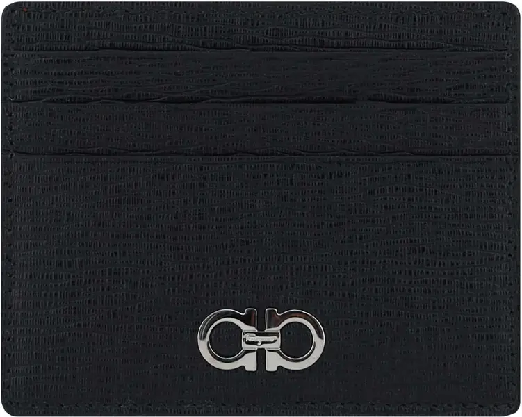 Portofele Ferragamo Card Holder NERO Barbati (BM 16613466) 1