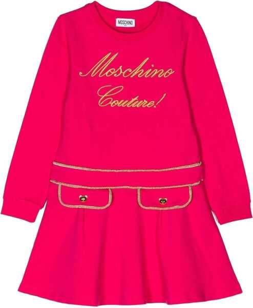 Rochii casual Moschino Logo Dress FUCHSIA Fete (BM 16613604) 1