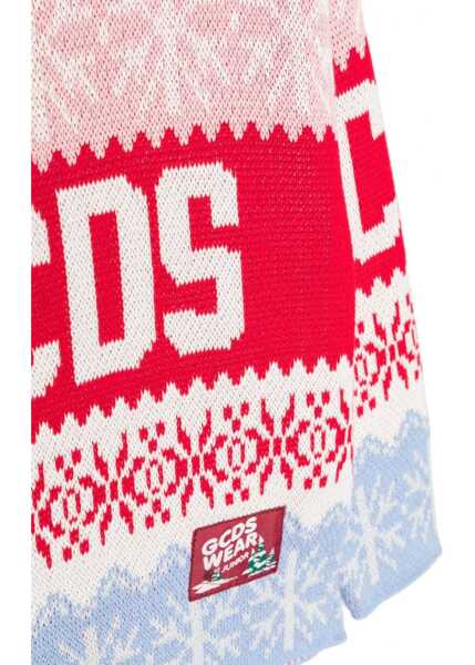 Pulovere casual GCDS Girocoll RED Fete (BM 16613646) 3