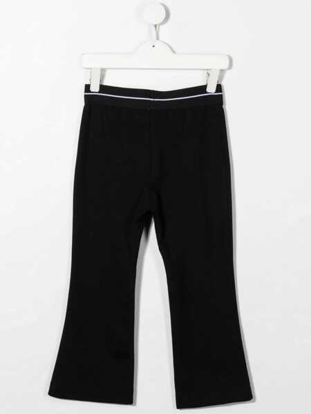 Pantaloni casual MSGM Milan Stitch Pants BLACK Fete (BM 16613661) 2