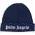 Palm Angels Knit Logo Beanie BLUE