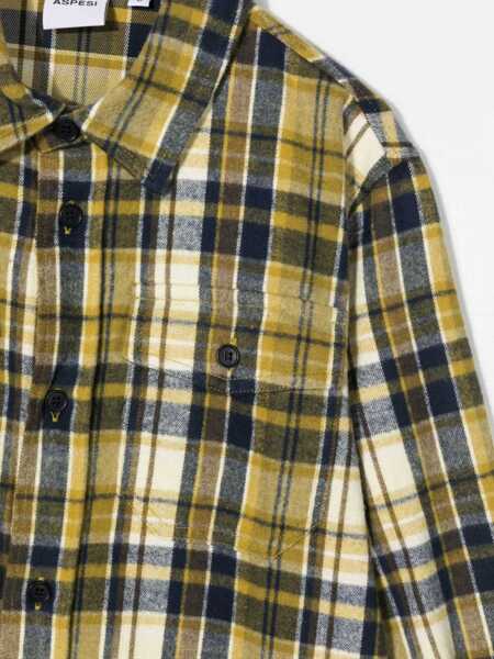 Camasi casual Aspesi M/L Plaid Shirt MULTICOLOUR Baieti (BM 16613718) 3