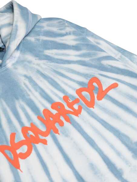 Bluze de trening DSQUARED2 Slouch Fit Logo Hoodie MULTICOLOUR Fete (BM 16613781) 3