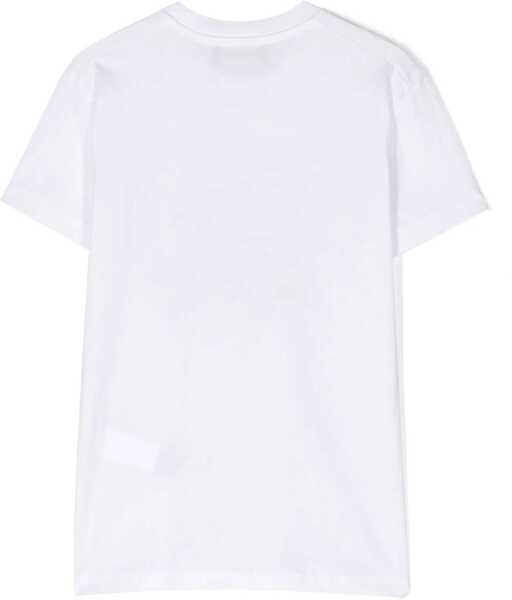 Tricouri DSQUARED2 Mc Logo T-Shirt And Machine WHITE Baieti (BM 16613790) 2