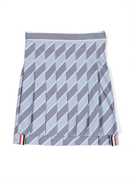 Fuste casual Thom Browne Pleated Skirt GREY Fete (BM 16613862) 1