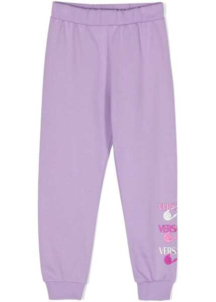 Pantaloni de trening Versace Sweatpants Logo Pins LILAC Fete (BM 16613880) 1