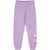 Versace Sweatpants Logo Pins LILAC