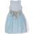 SIMONETTA Sm Dress Wide Skirt BABY BLUE