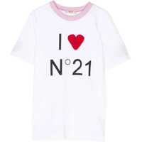 Tricouri N°21 T-Shirt Mc I Love N21