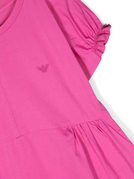 Rochii casual Emporio Armani Short-Sleeved Dress FUCHSIA Fete (BM 16614066) 3