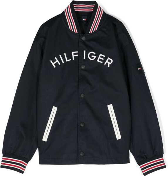Jachete Tommy Hilfiger Arched Bomber BLUE Baieti (BM 16614126) 1