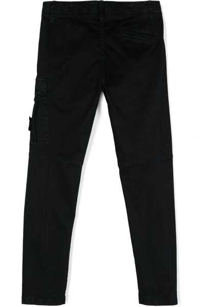 Pantaloni casual Stone Island Slim Pants BLUE Baieti (BM 16614153) 2