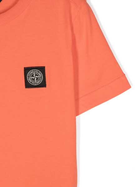 Tricouri Stone Island T-Shirt ORANGE Baieti (BM 16614162) 3