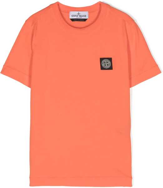 Tricouri Stone Island T-Shirt ORANGE Baieti (BM 16614162) 1