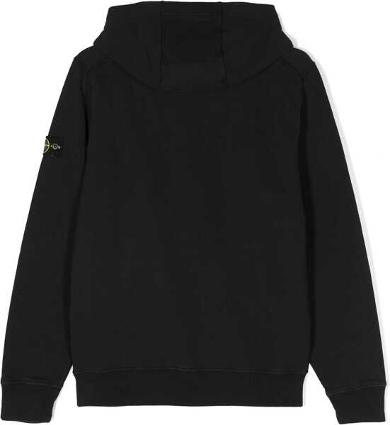 Hanorace Stone Island Sweatshirt BLACK Baieti (BM 16614165) 2