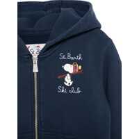 Pulovere casual pentru Fete - Pulovere casual Mc2 Saint Barth Cotton Fleece Hoody With Zipper MULTICOLOUR Fete (BM 16614354) - B-mall.ro
