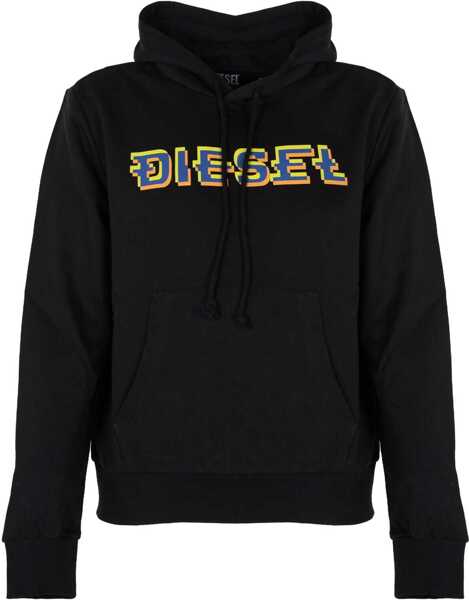 Tricouri Diesel Ginn Hood A065100HAYT Czarny Femei (BM 16614405) 1