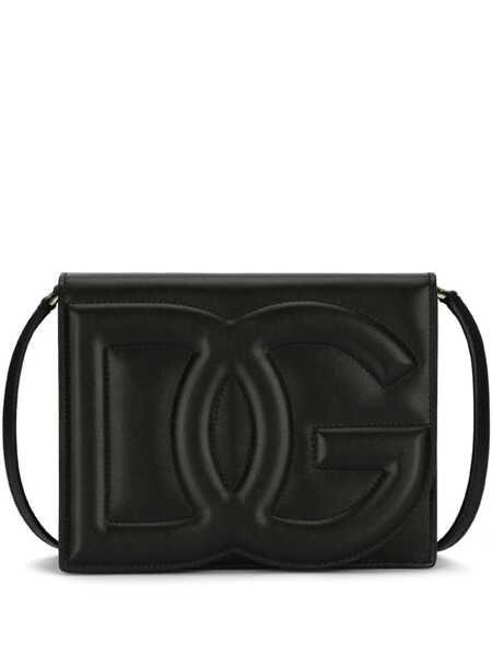 Genti mini Dolce & Gabbana Dolce & Gabbana Shoulder Bag In Leather Black Femei (BM 16616601) 1