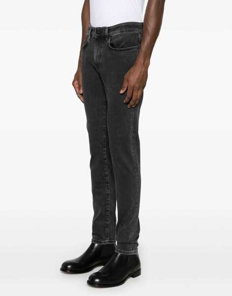 Blugi drepti PT TORINO Denim Pants BLACK Barbati (BM 16619790) 3