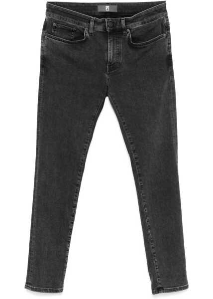 Blugi drepti PT TORINO Denim Pants BLACK Barbati (BM 16619790) 1