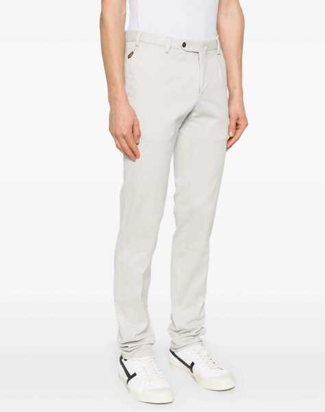 Pantaloni casual PT TORINO Cotton Pants IVORY Barbati (BM 16619793) 3