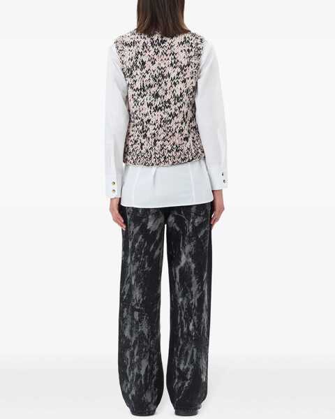 Veste casual Ganni Wool Vest MULTICOLOUR Femei (BM 16619928) 4